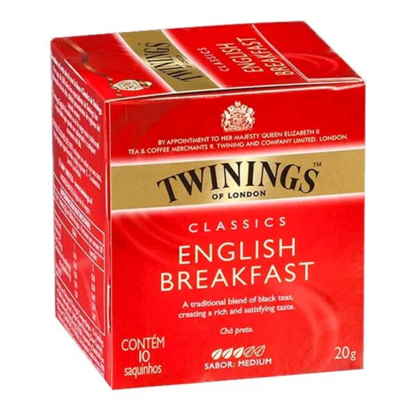 Chá Twinings English Breakfast (20g)