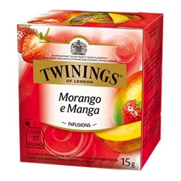 Chá Twinings Morango e Manga (20g)