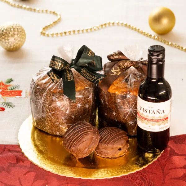 Kit de Natal com Vinho