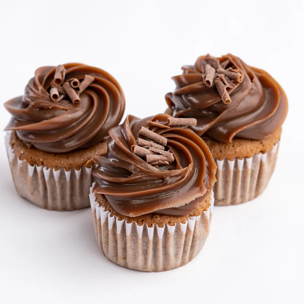 Mini Cupcake de Chocolate e Brigadeiro (50g) - Imagem 2
