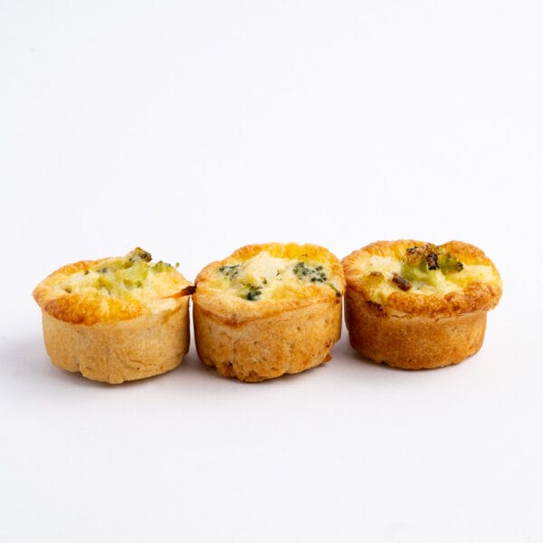 Mini Quiche de Brócolis (30g)