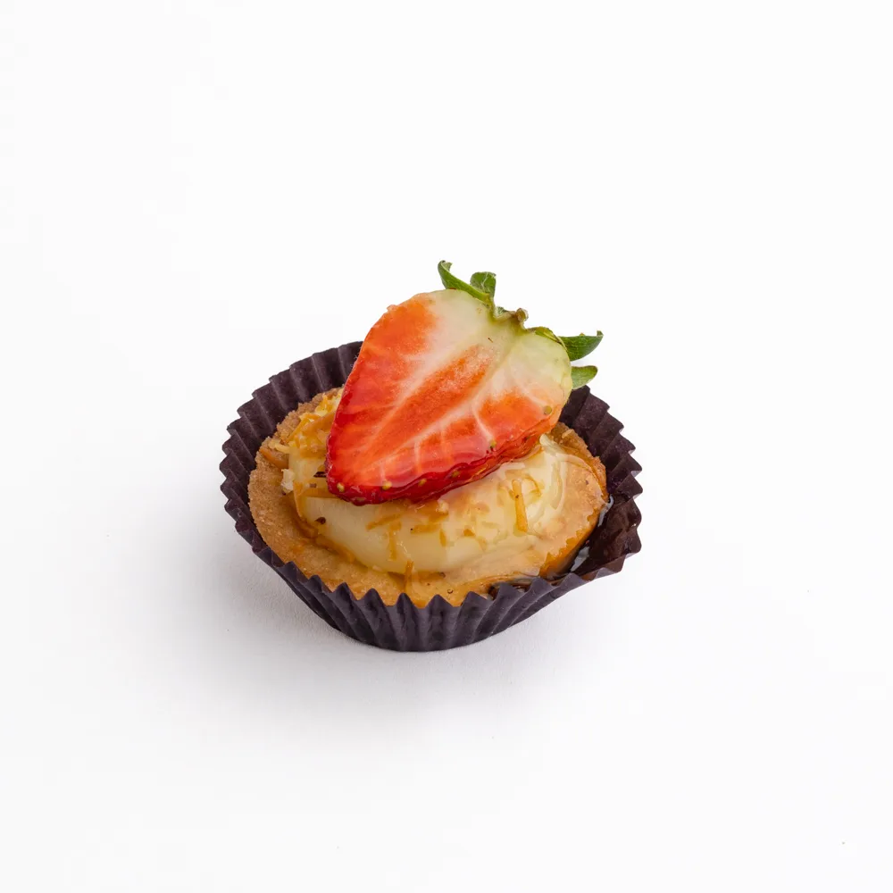 Mini Torteleta de Morango com Creme (30g)