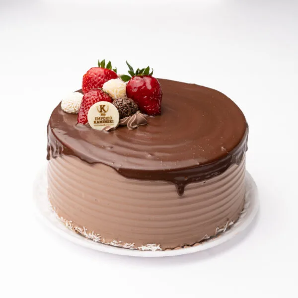 Torta de Chocolate com Morango (1,5kg)