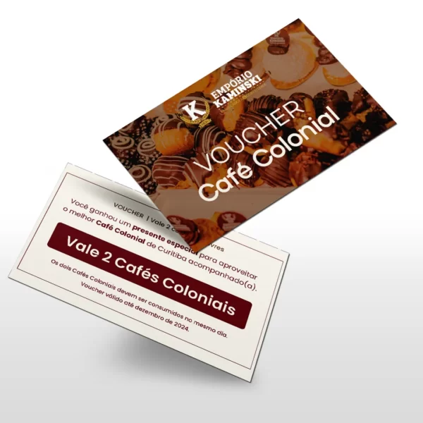 Voucher Café Colonial | Buffet Livre (2 pessoas)