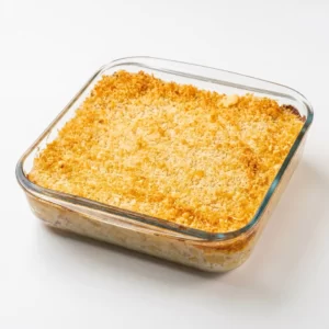 Bacalhau às Natas com Tomilho em Crosta de Farinha de Pão e Parmesão