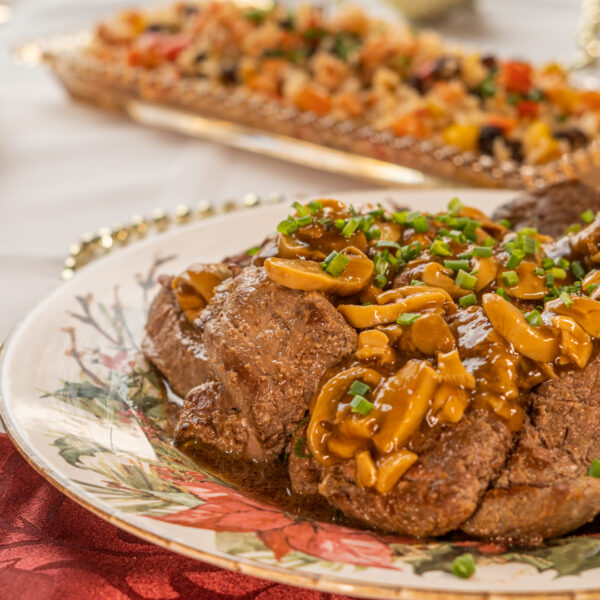 Escalopes de Mignon Grelhados ao Molho